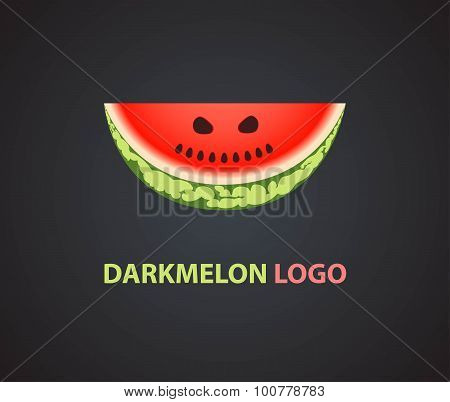 Watermelon vector logo design