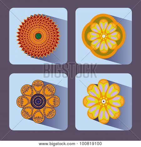Flowers Icon Set