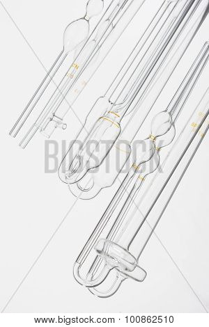 Different Viscometers On A Mirror