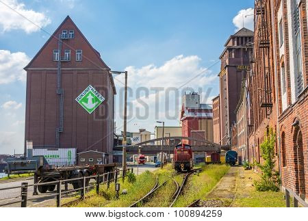 Harbor Of Bremen, West Of The City - Industrial Quarter