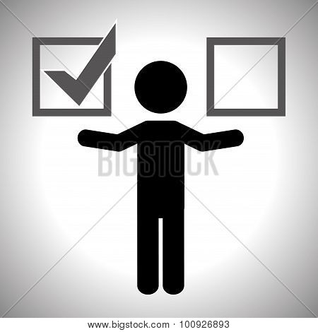 Survey icon design
