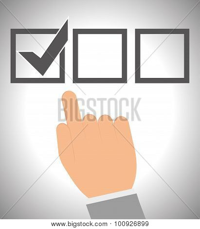 Survey icon design