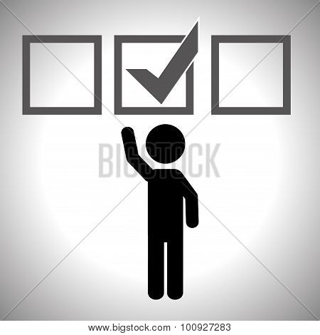 Survey icon design