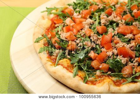 Delicious Tuna Pizza