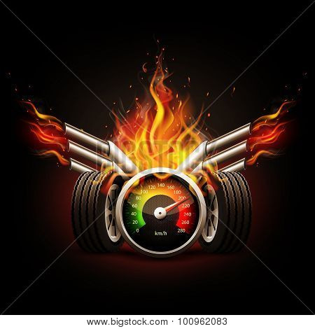 Racing background.