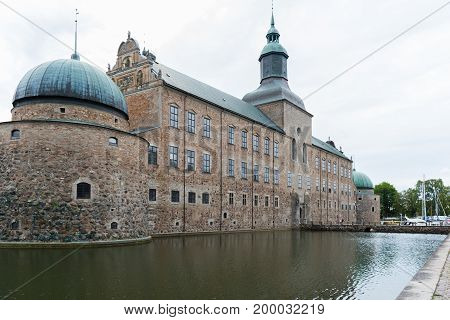 The castle in Vadstena in southern Sweden