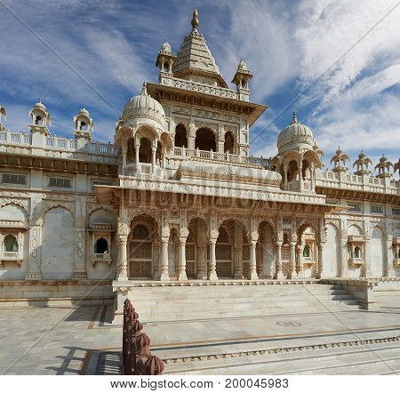 The Jaswant Thada Is A Cenotaph Located In Jodhpur, In The India