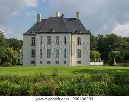 SMALL VILLAGES IN THE LOWER RHINE REGIOIN IN GERMANY