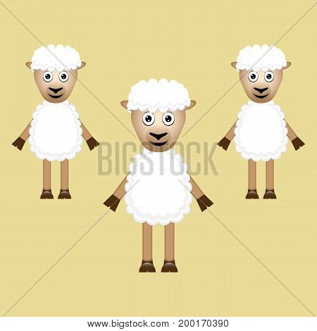 Eid al Adha Mubarak Card vector illustration