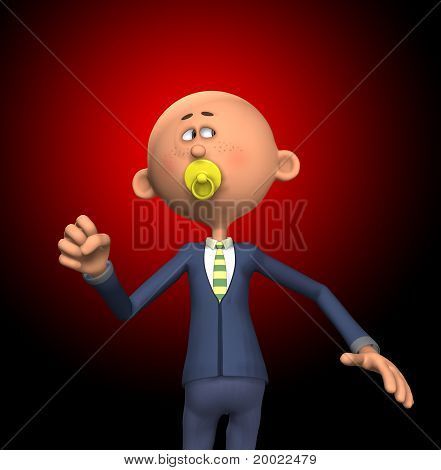 พ่อค้าพูดแบบเด็ก