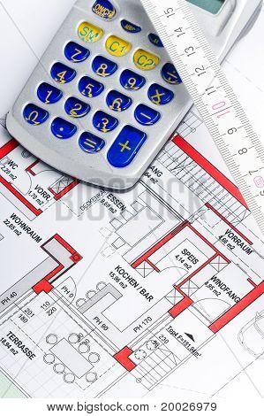 Planung eines Hauses