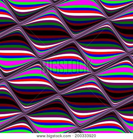 Geometric pattern. Pink background. Shapes abstract. Cube background.  Bright background 