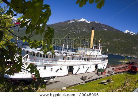 Beautiful Old Steam Ship