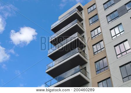 residential building condominium skyscraper modern architecture condo