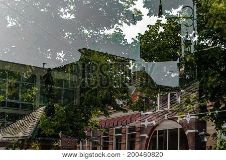 AUrban landscape, achitecture in Alkmaar the Netherlands