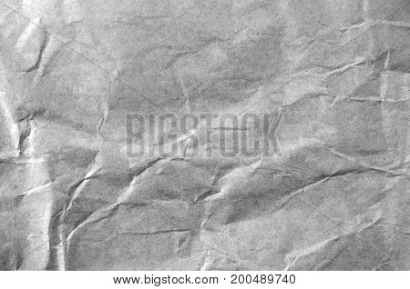 Wrinkled Packaging Paper Background