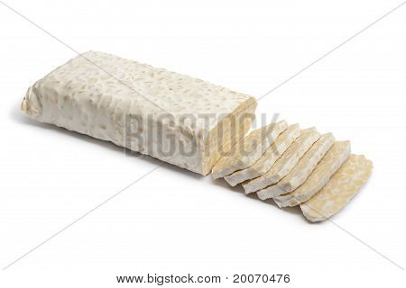 Frisk tempeh med skiver