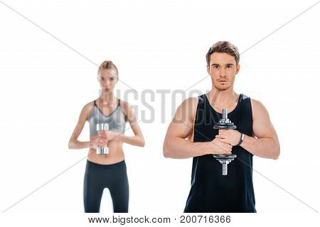 Man And Woman Workingout