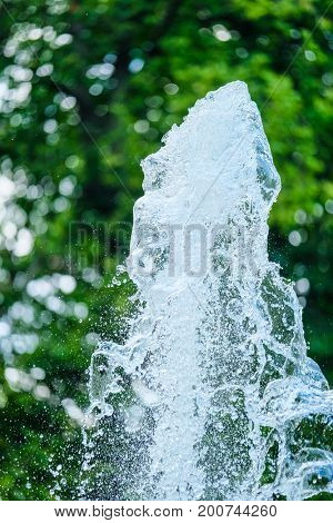 Fountain in Letniy sad (Summer Garden) in Sankt-peterburg