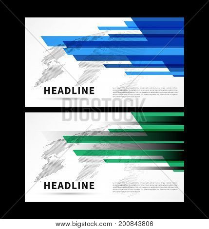 Abstract cover with colorful world map vector illustration. Title pages with decorative elements and world map for presentation book cover flyer graphic design. Wide screen format creative concept.