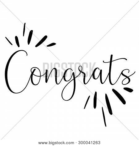 Congrats