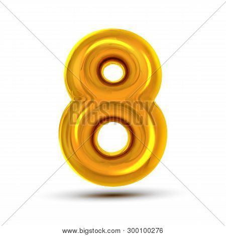 8 Eight Number Image Photo (Free Trial) Bigstock