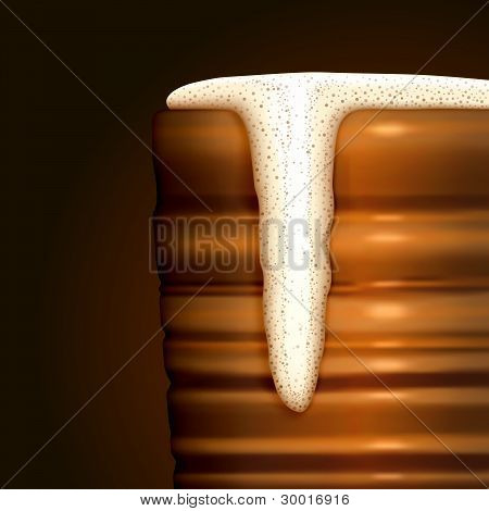 Caneca espumosa
