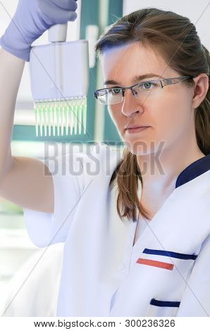 Scientist Tunes Multichannel Pipette For High Throughput Dna Analysis