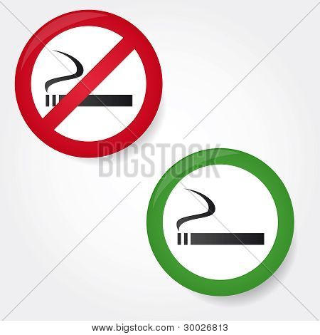 No fumar un ningún signo de fumar