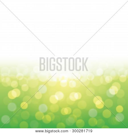 Soft Blurry Background With Bokeh Defocused Lights