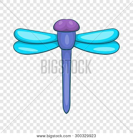 Dragonfly Icon. Cartoon Illustration Of Dragonfly Vector Icon For Web