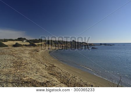 View Of Porto Corallo Beach In Villaputzu
