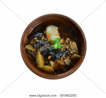 Rustic Wild Mushroom Soup