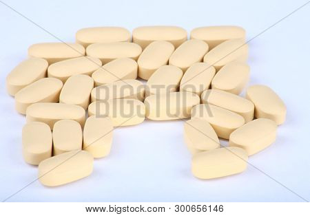 Image Of Many Hiv Therapy Efavirenz On Background