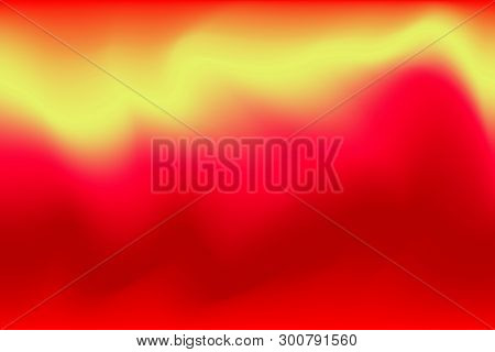 Blurred Red And Yellow Water Color Soft Wave Colorful Effect For Background Abstract, Illustration G