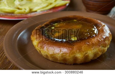 Kiachl, Traditional German Fried Dough Pastry, Austrian National  Cuisine, Traditional Assorted Dish