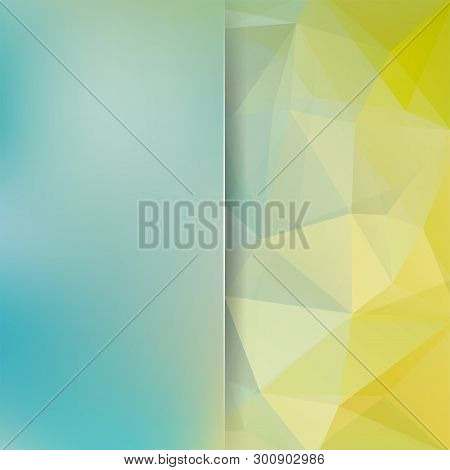 Abstract Polygonal Vector Background. Geometric Vector Illustration. Creative Design Template. Abstr