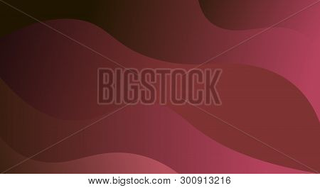Red Elements With Fluid Gradient. Creative Illustration For Poster, Web, Landing, Page, Cover, Ad, G
