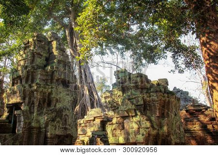 The Famous Angkor Wat In Cambodia
