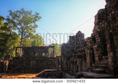 The Famous Angkor Wat In Cambodia