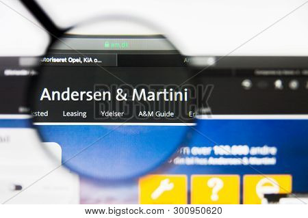 Richmond, Virginia, Usa - 9 May 2019: Illustrative Editorial Of Andersen And Martini Website Homepag