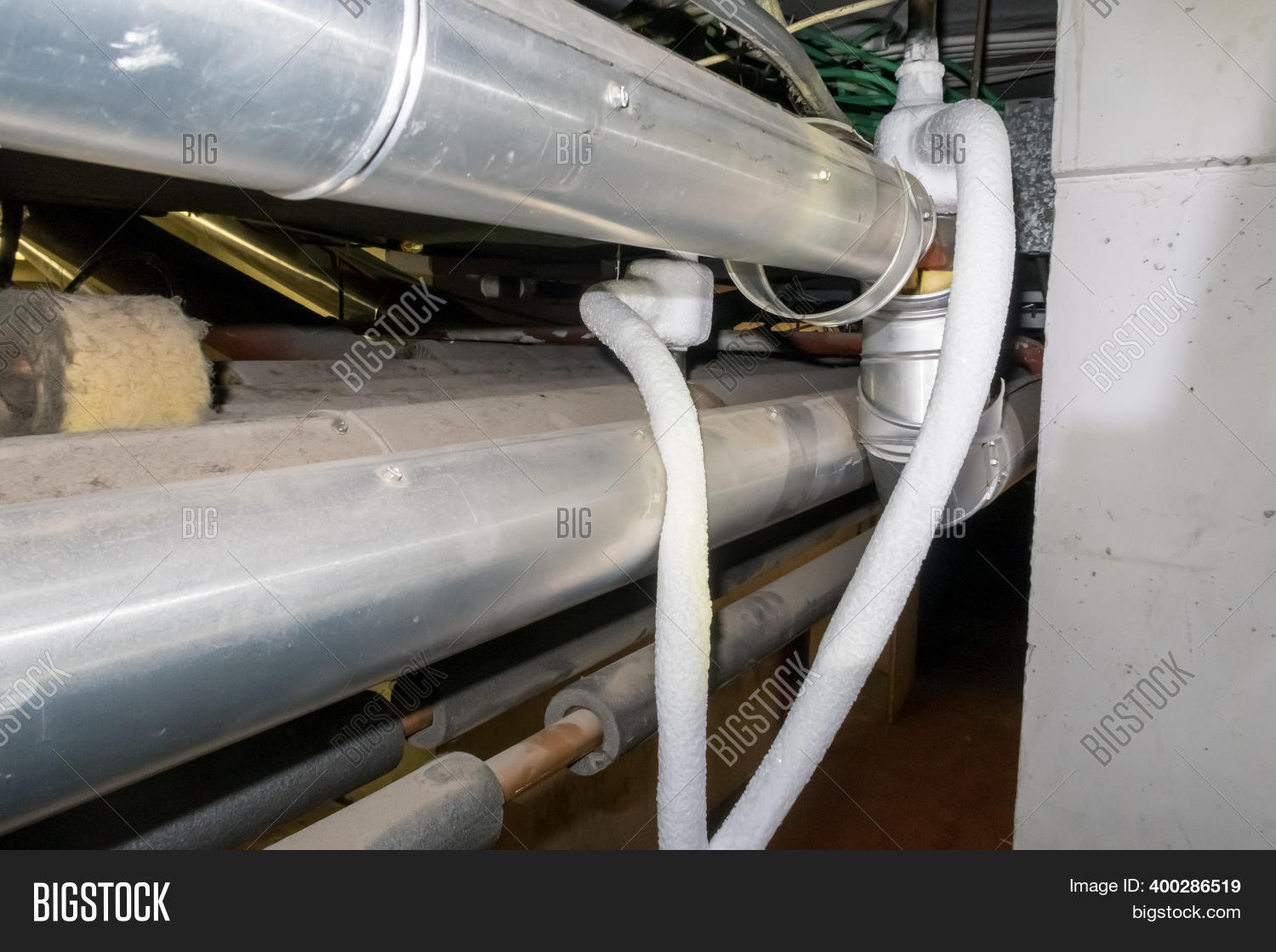 Heating Pipes Frozen Image & Photo (Free Trial) Bigstock