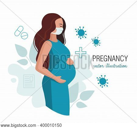 Bilderesultater for pregnant ladies with face masks illutration