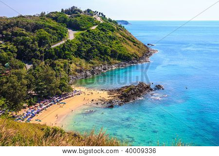 Blick auf Strand yanui