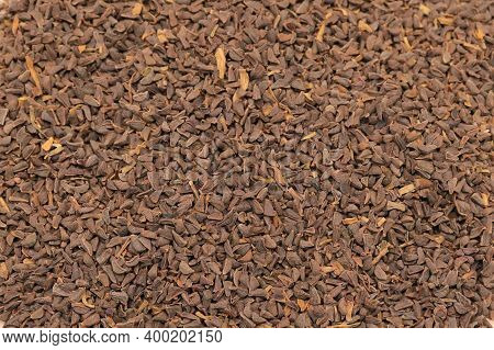 Peganum Harmala Or Harmal Seeds On Background.