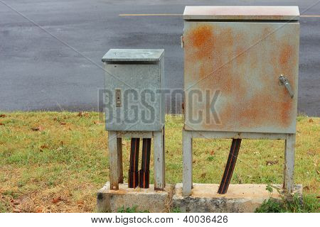 Gabinete de control de energía