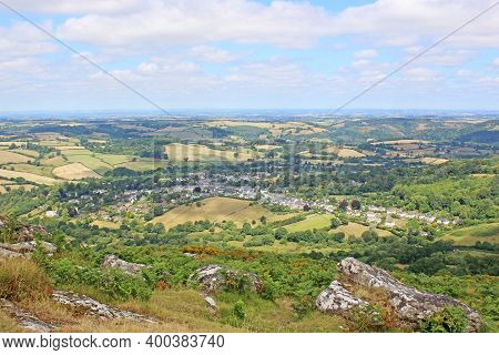 Granite Tor On Meldon Hill On Dartmoor, Devon