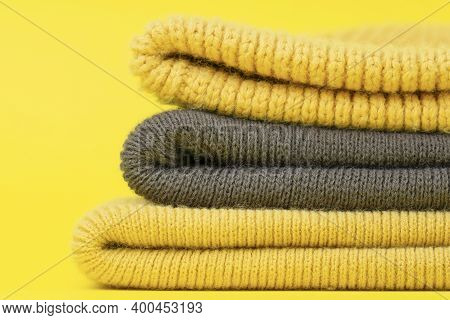 Colors Of The Year 2021 Ultimate Gray And Illuminating Background. Gray And Illuminating .winter Hat