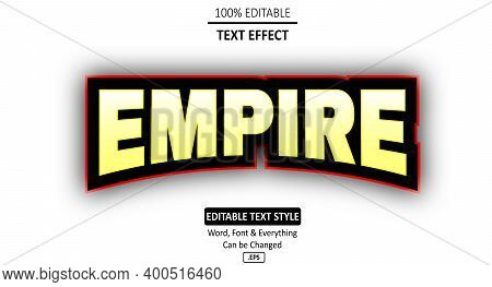 Editable Text Effect