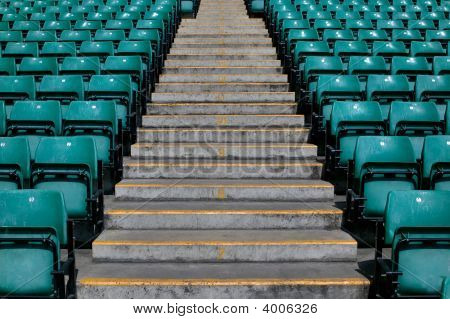 Sport Stadion Schritte